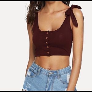 Crop top new never worn